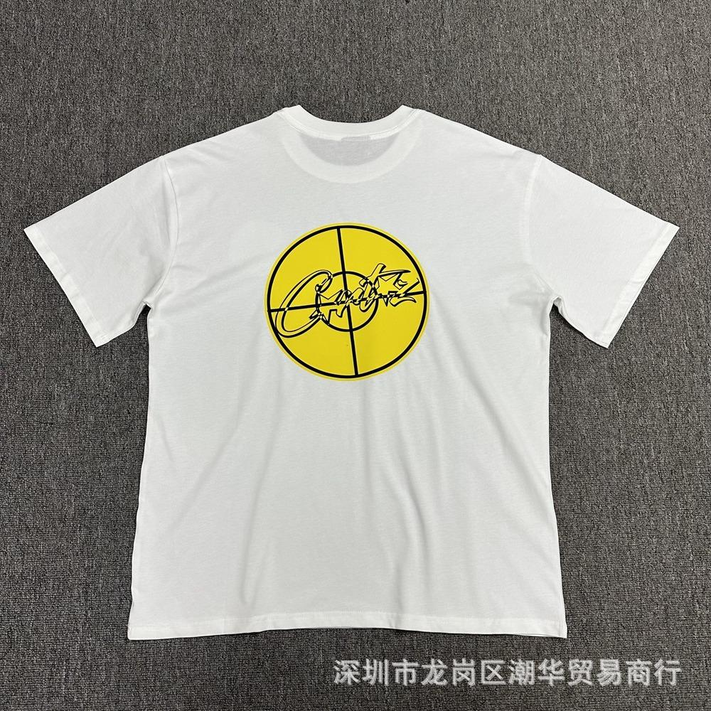 Cross-border Corteiz tide brand Alcatraz summer retro printing men's and women's trend loose casual short-sleeved T-shirt