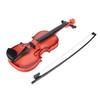 Ongwan Toy Violin, Acoustic Violin for Kids, Beginners, Practice, Adjustable Strings Included (Light Brown)