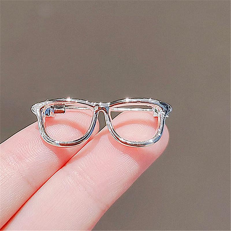 Cute Hollow Little Glasses Brooch Badge Clothing Accessories Jewelry Brooch Pins