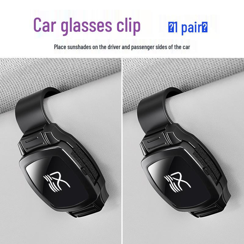 Multi-Functional Sunglasses Clip for BYD Han EV/DMI Car Sun Visors.