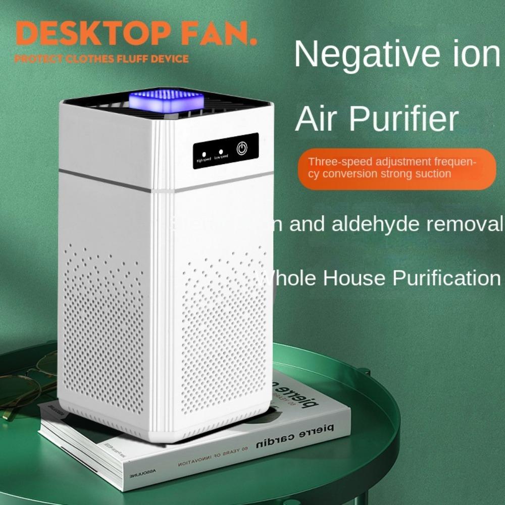 Air Purifier Negative Ion Sterilization Formaldehyde Removal Indoor Household Desktop Air Disinfection Machine