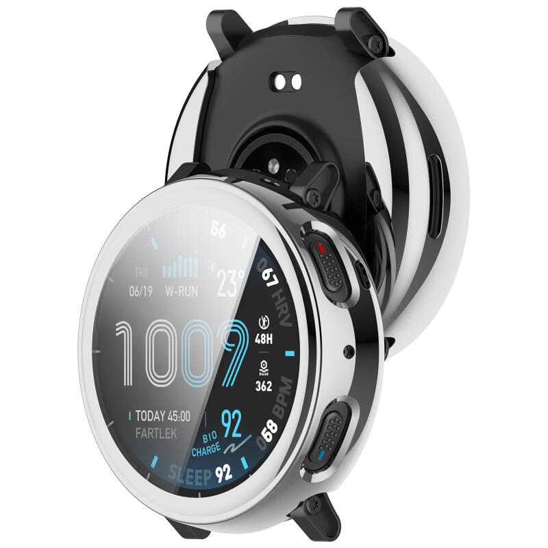 Защитный чехол-пленка для Huami Amazfit Active Max, ТПУ, всесторонний защитный корпус-оболочка для аксессуаров часов Amazfit Active Max