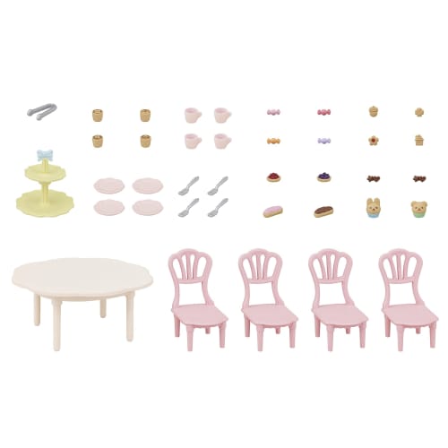 EPOCH PS Sylvanian Families Мебель Сладости Праздничный набор Ka-426 Многоцветный