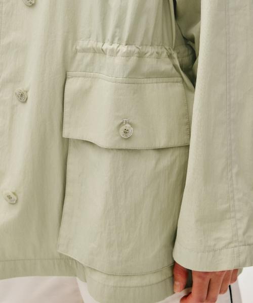 Depound String Detail Half Jacket [Khaki Beige]