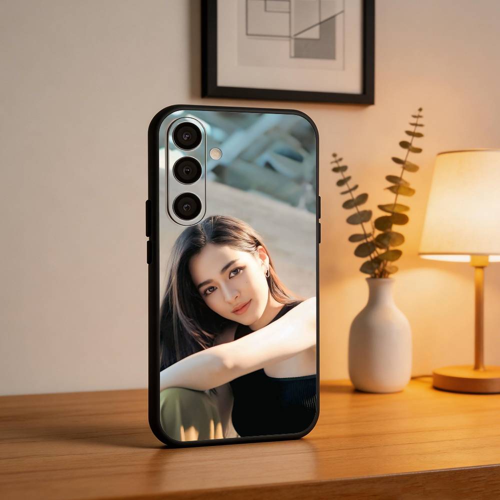 Чехол для телефона с изображением актрисы Л-Линлин Квонг Для Samsung A73,72,71,A52,51,40,41,A22,A32,31,A13, Мягкий черный корпус