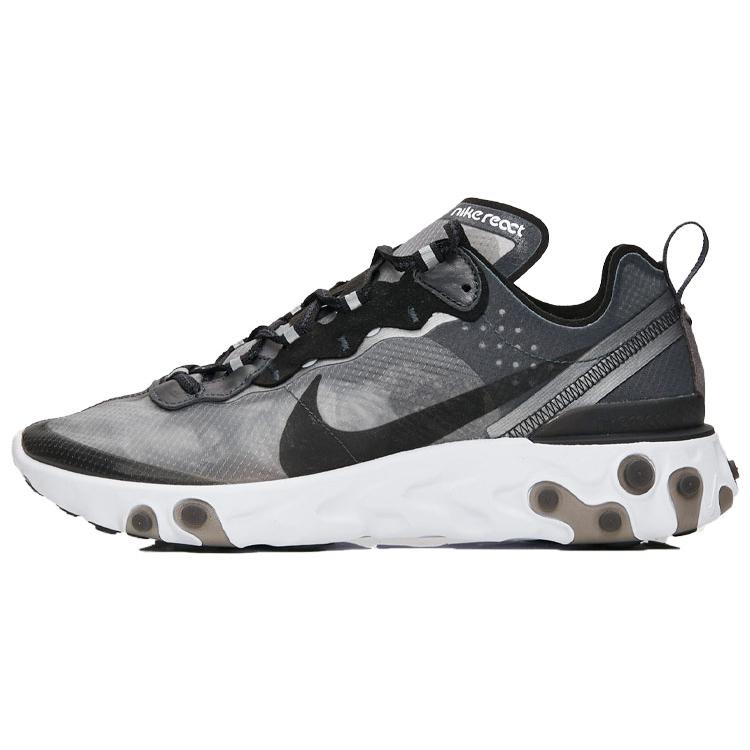New Nike React Element 87 Anthracite Black AQ1090-001