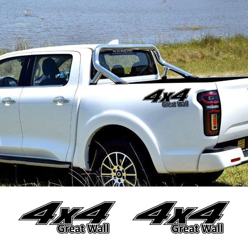 Наклейка на борт заднего сиденья пикапа для GWM Great Wall Poer UTE Cannon X L Грузовик Графика 4x4 Декор Автомобиля Наклейки Чехол Автоаксессуары