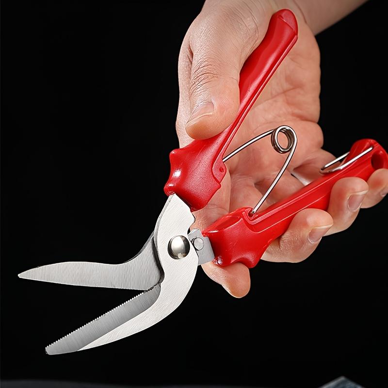 1pc Industrial-Grade Sheet Metal Snips: Multi-Purpose Heavy-Duty Aviation Pliers High Hardness & Durability for Cutting Plates