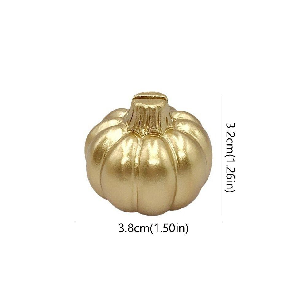 4pcs Elegant Pumpkin Card Holders Fall Themed Memo Clip Holder Table Number Stand  Dinner Party