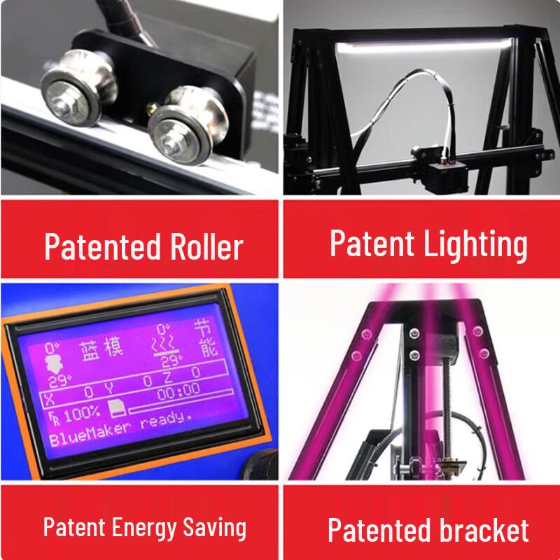 BlueMaker3D BM10-F-35 Industrial Desktop 3D Printer CN plug (adapter included)