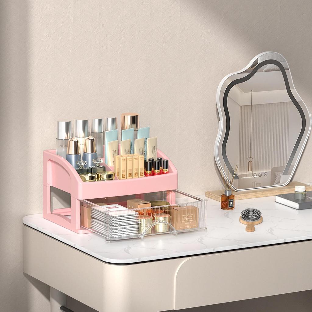 Multi-Layer Desktop Organizer: Hair Accessories, Jewelry, Cosmetics, Stationery Storage Box