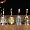 Retro Metalen Tone Hand Bell Hand Held Craft Bruiloft Decoratie Alarm Bell