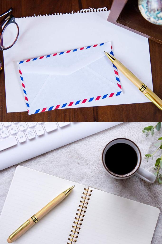 Деревянная шариковая настольная ручка Daisybee из черного натурального клена, в коробке, подарок, чехол, на масляной основе, стержень,