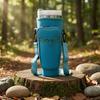 40oz Tumbler Pouch Insulated Neoprene Cup Carrier with Strap Cushioned Protection Bottle