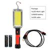 Led Work Light COB Floodlight 8000LM Rechargeable Lamp Use 2*18650 Battery Led Portable Magnetic Light Hook Clip Waterproof