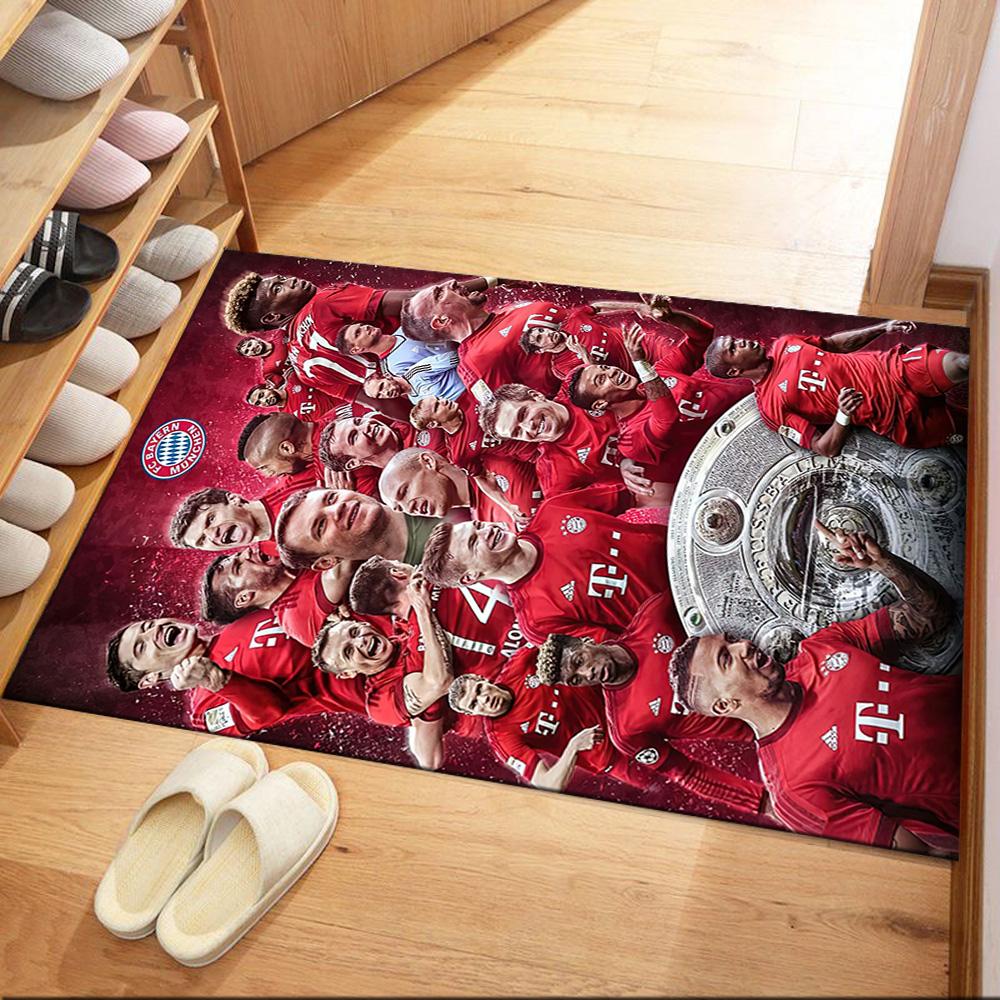 Bayern Munich Carpet Suitable for Kitchen Dormitory Bedrooms Game Room Antislip Carpet Anime Office Decor Wedding Party Gift