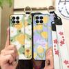 Kickstand Durable Phone Case For Samsung Galaxy M33 5G Global/SM-M336B/DS Anti-dust Oil Painting Flower Fashion Design