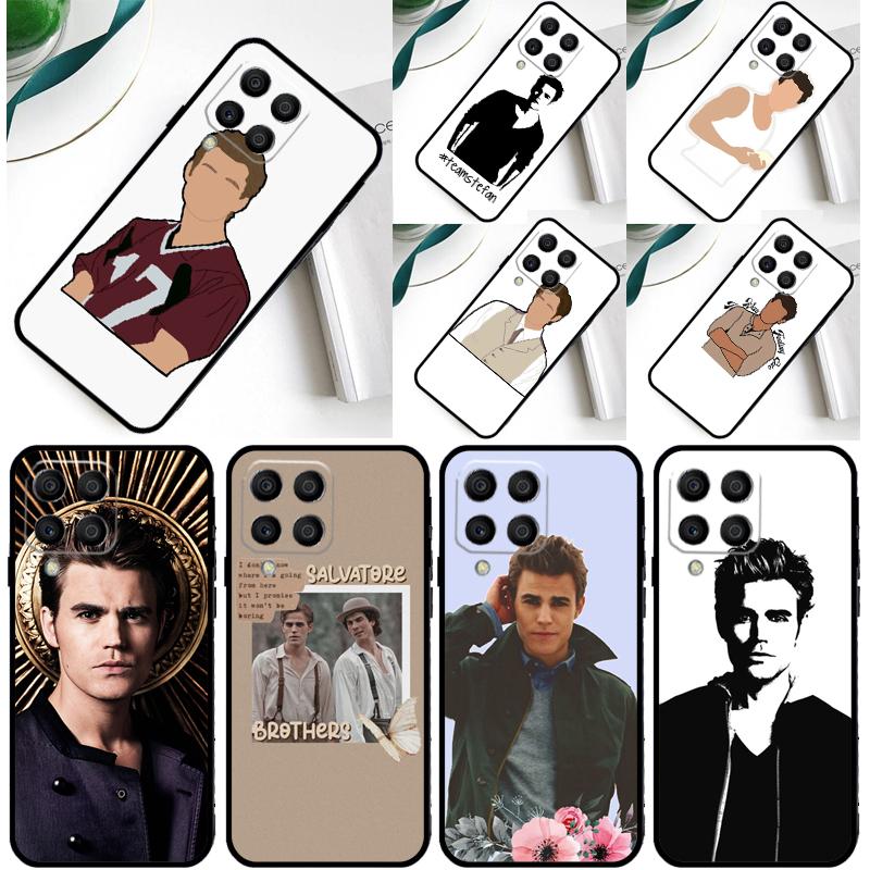 Стефан Сальваторе Дневники вампира Чехол для Samsung Galaxy M55 M15 M33 M13 M23 M53 M31 M51 M14 M34 M54 M20 M30s M52 M32