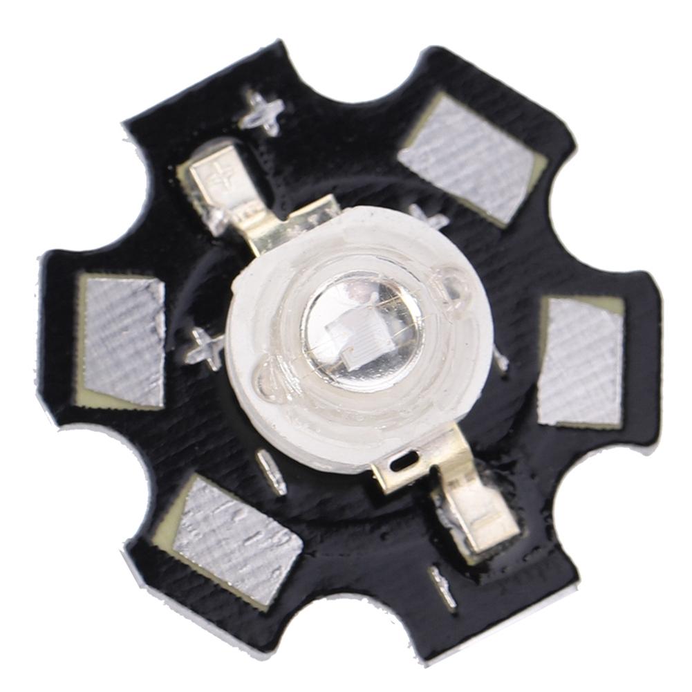 AXD-3W Мощная УФ-фиолетовая светодиодная лампа с шариками диодных чипов с алюминиевым основанием