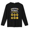 Stubborn Pitbull Tricks Funny s for Dog Owner Womens T Shirt Black XL vintage Washed Stylish Soft Stretched graphic Comfortable