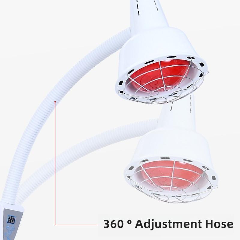 275W Household Far Infrared Electric Single Head Baking Lamp Beauty Salon Specialized Vertical Physiotherapy Light