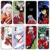 Чехол для телефона Anime Inuyasha для Xiaomi Redmi Note 7 8 8T 9 9S 10 10S 10T 11 11S 4G 11E 11T Pro 5G мягкий черный чехол из ТПУ