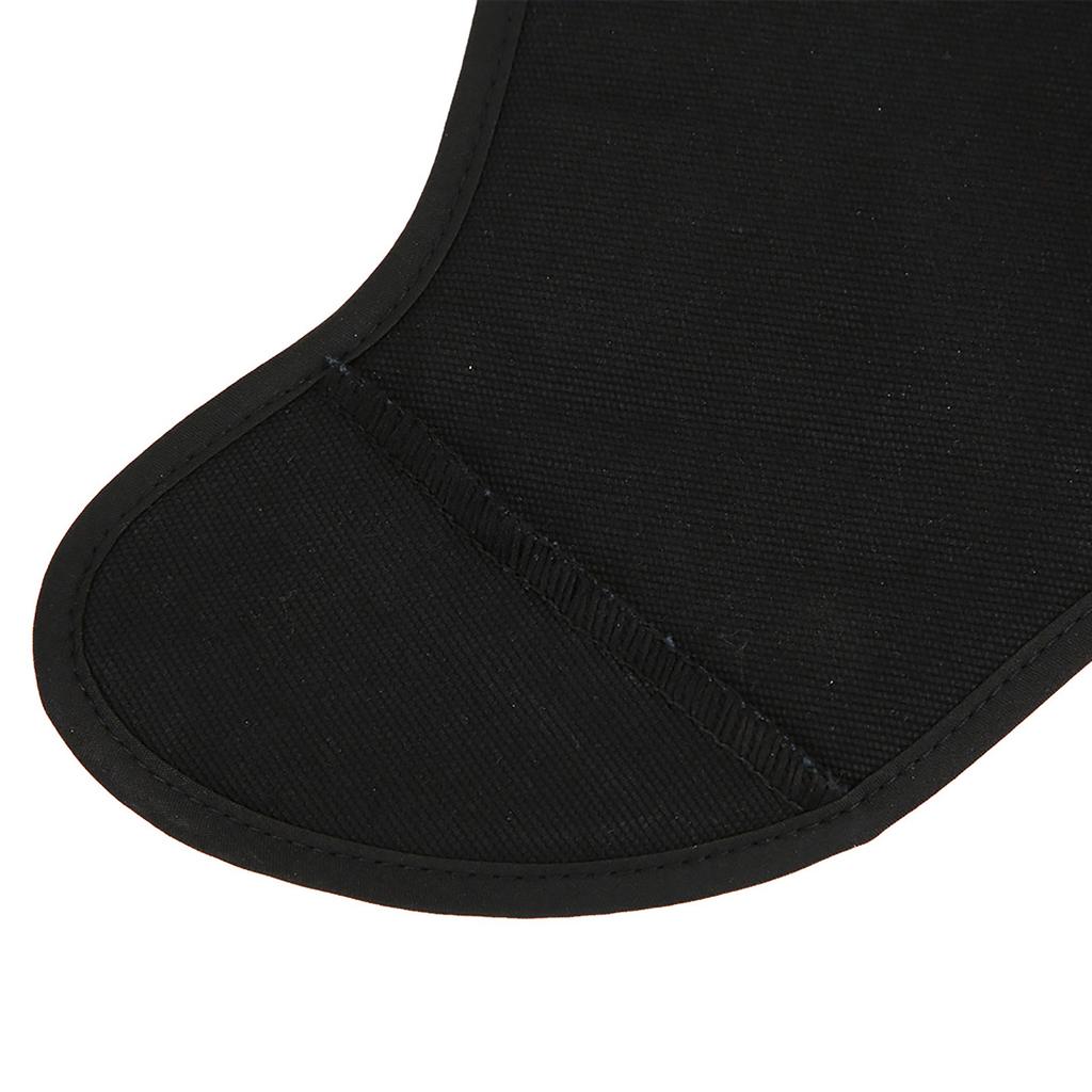 44?34 Violin Chin Shoulder Rest Black Flannelette Pad Protector Musical Instrument Accessories