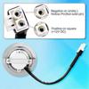 2pcs Range Hood Light Bulbs Stainless Steel LED Replacement Lights For Kitchen Range Hoods