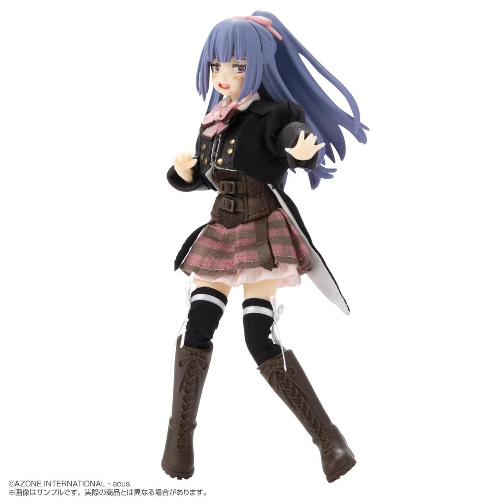 AZONE INTERNATIONAL Assault Lily Series Assault Lily Gaiden Fukuyama Jeanne Yukie Scale Soft Vinyl Head Figure Collector Scale Doll No.064 Version2.0