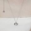 By Hyeres Clay Necklace (Silver) BH7N56736WB650