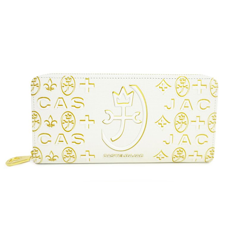 CASTELBAJAC Круглый кошелек на молнии, Cite, 089653 (белый)