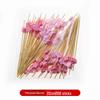 Одноразовые декоративные шпажки для фруктов (100 шт)