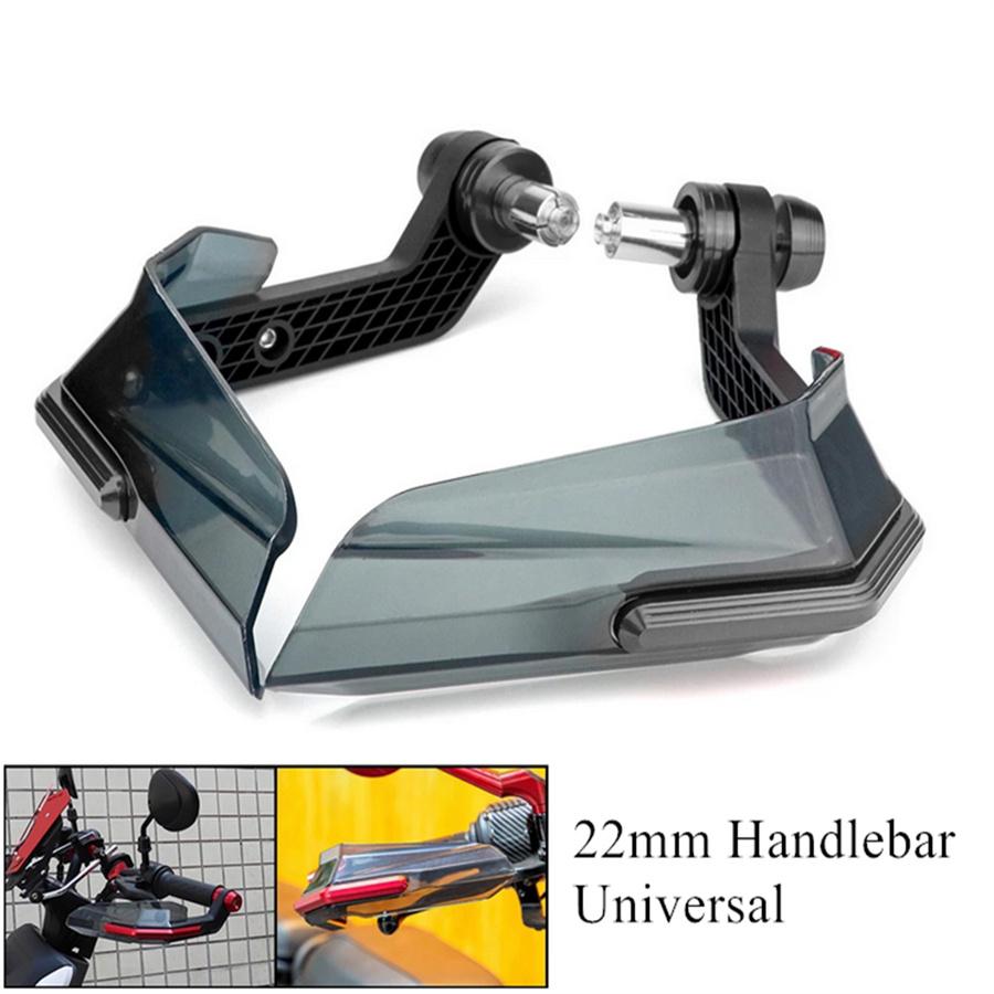 Пара ABS Защита рук мотоцикла Мотор Алюминий Ветрозащитный Пескозащитный 22мм