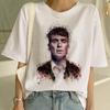 Maycaur Peaky Blinders Graphic Print Harajuku Women's Fashion Short Sleeve T-Shirt Ins Street Style Top