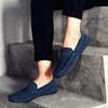Mens Casual Suede Leather Moccasins Loafers Slip On Flats Driving Shoes Chaussures Hommes Männerschuhe