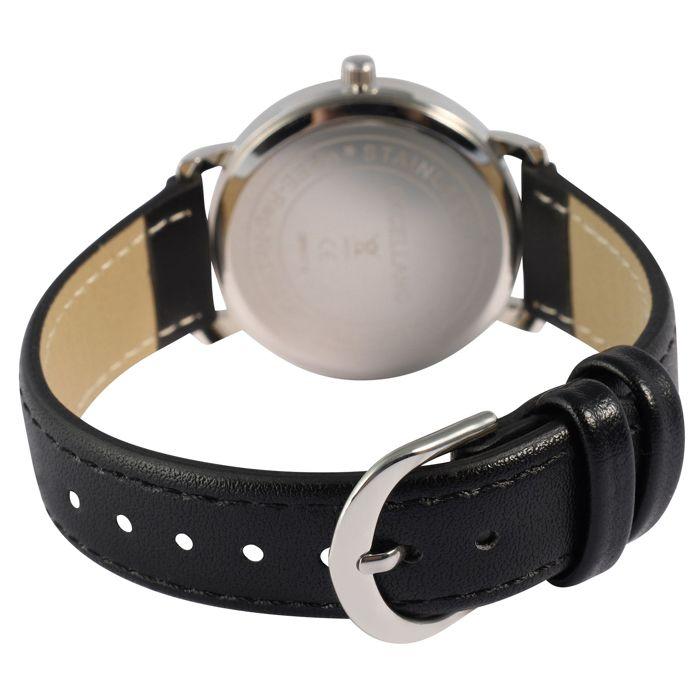 Montre - EXCELLANC - Excellanc - Boîtier 31 mm - Bracelet simili cuir noir 18 mm - Mouvement quartz PC21