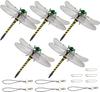 2025 Model Dragonfly Genuine Product the Same Size As the Real Dragonfly Insect Prevention Strap and Safety Pin Included PVC Material Fishing Indoor