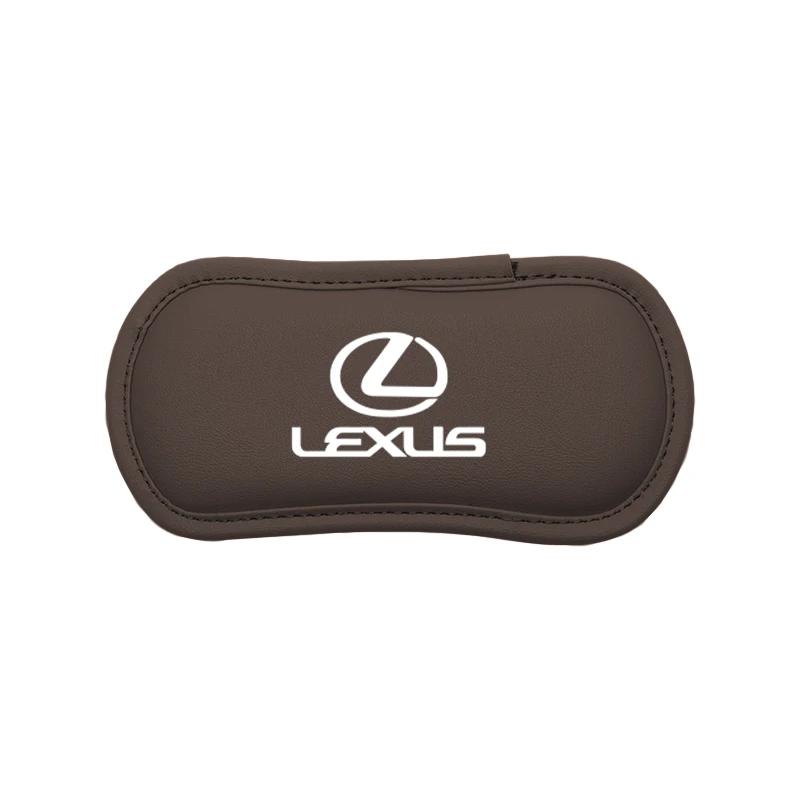 Leather Car Pillow Cushion Elastic Knee Pad Leg Pad Armrest pad Car Accessories For Lexus GS300 NX300 Ct200h ES350 ES300h IS300h ABP1