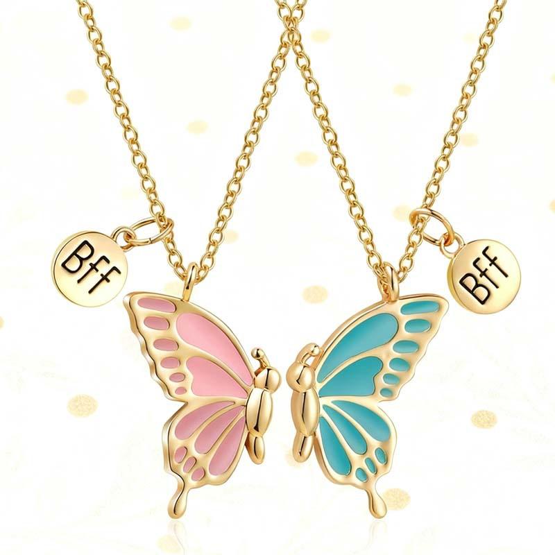Модное ожерелье с подвеской «Лучшие друзья, мед, любовь, пара», цепочка, дроссель, «Разбитое сердце», BFF, хорошая дружба, ювелирное изделие, подарок