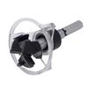 35mm Hole Opener with Transparent Cover 3 Flutes Hole Cutter Drill Bit for Woodworking Door Lock Drawer Drilling
