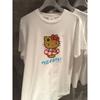 2026 новая футболка Hello Kitty из мягкого хлопка с коротким рукавом и круглым вырезом, милый принт, легкий летний топ для женщин, повседневная одежда