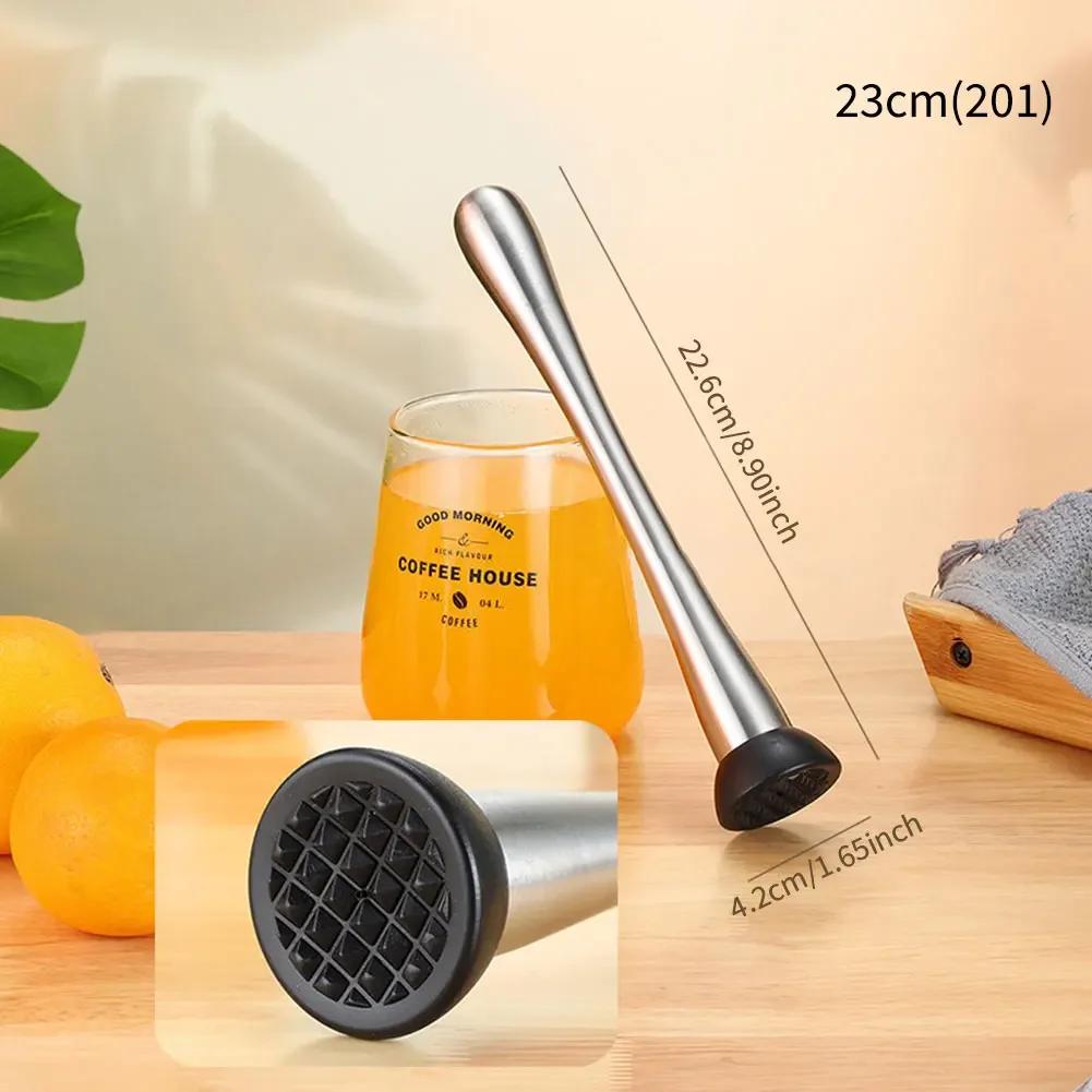 Бар из нержавеющей стали для измельченного льда, молочного чая, фруктовых коктейлей, многофункциональный молоток для льда, лимонного чая, сока