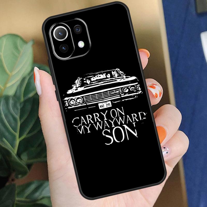 Сверхъестественное CARRY ON MY WAYWARD SONS Чехол Для Xiaomi 15T 14T 13T Pro 14 15 Ultra 17 Pro Max POCO X7 F8 Pro X5 X6 F5 F6 F7 Чехол