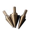 Набор из 5 британских ступенчатых сверл Pagoda Twist Drill Bit
