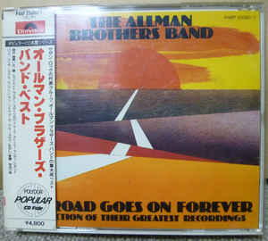 CD ALLMAN BROTHERS BAND - The Road Goes On Forever P48P25080 Polydor 1988 Япония Рок Б/У