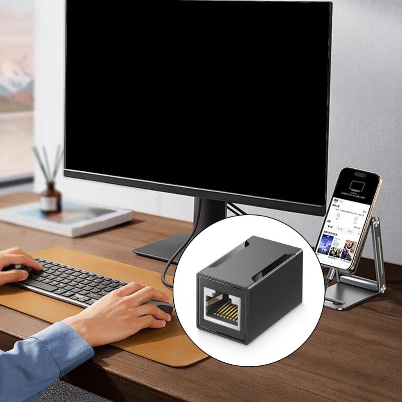 Качественный разъем RJ45 Cat7 Ethernet Gigabit сетевой удлинитель для Cat7/Cat6/Cat5e Быстрая передача данных Помехоустойчивость