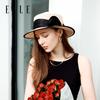 [Elegant Temperament] French Flat Top Straw Hat, High-quality, Breathable, Comfortable, Sunscreen Travel Hat for Children