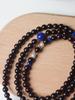 Small-Leaf Rosewood Buddhist Beads Bracelet - 0.8 Multiloop for Men & Women