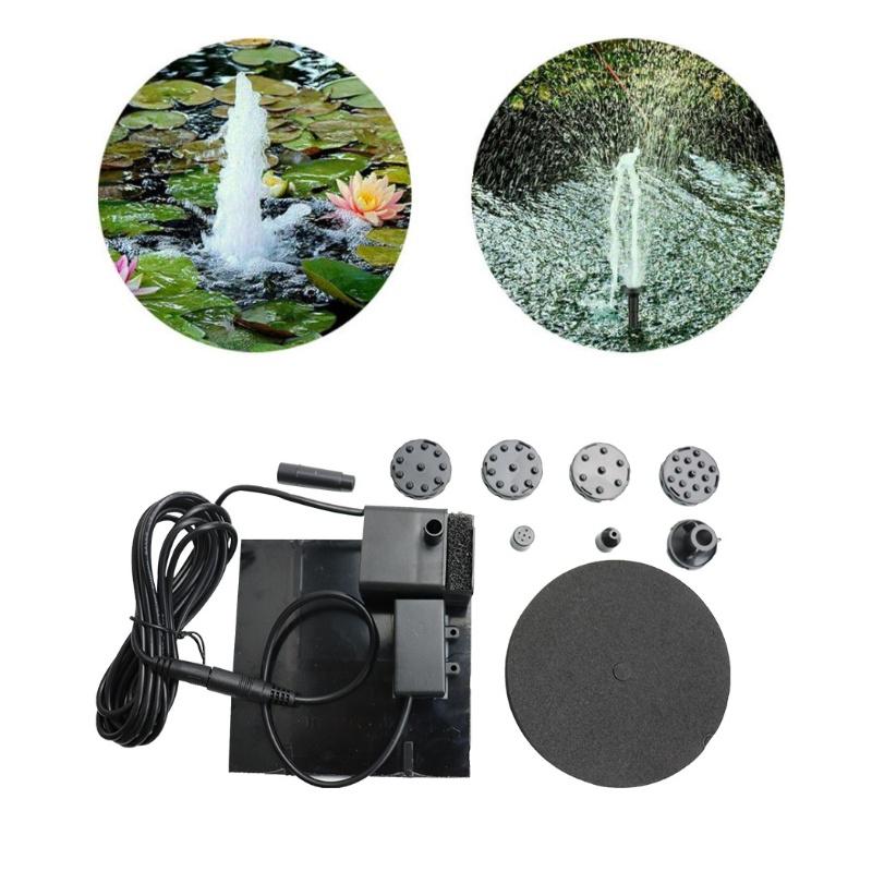 Набор насоса для фонтана на солнечной батарее, для пруда, водного объекта, добавьте радости вашему саду