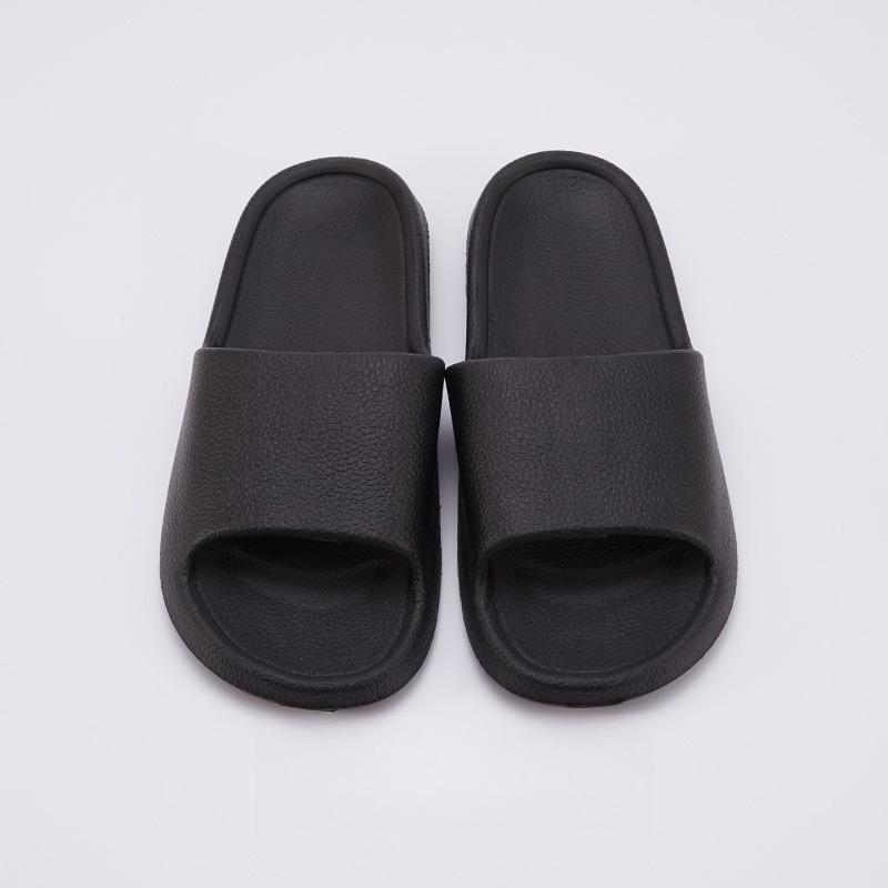 2025 Summer Solid Simple Non Slip Soft EVA Flip Flops Slippers Men Women Bath Shower Outdoor Couple Shoes